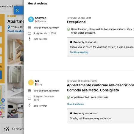 Apartment Place De La Nation Cozy 2bd Duplex Paris
